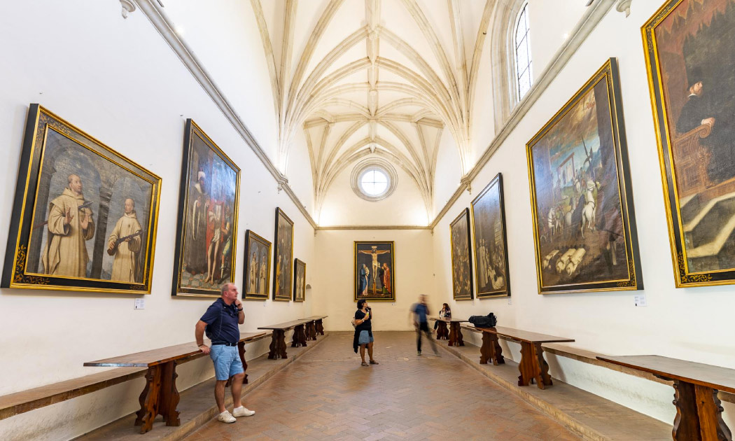 El Refectorio y la Sala de Profundis - Monasterio de la Cartuja