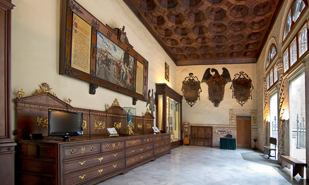 La lonja de la Capilla Real de Granada