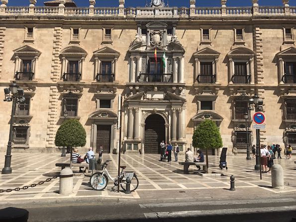 New square in Granada Meeting place of the San Juan de Dios Route. Renaissance Granada